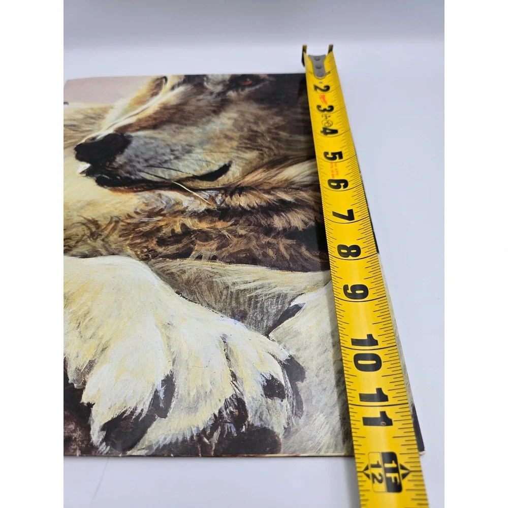Raymond Geddes Wolf Folder Kids OS Brown Excellent 1998 Jan Martin McGuire‎ Art